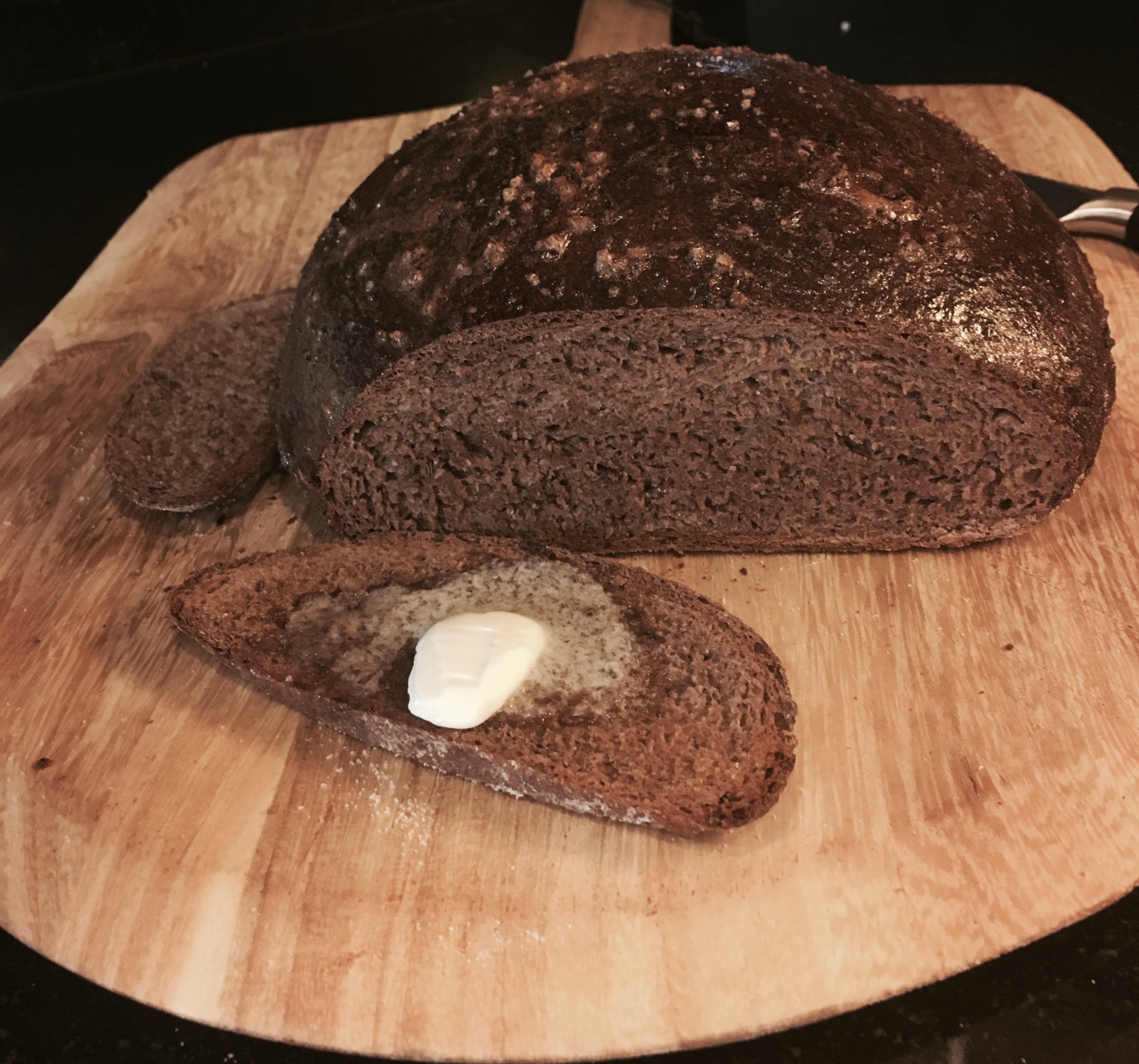 Pumpernickel Bread Recipe | TheForkingTruth